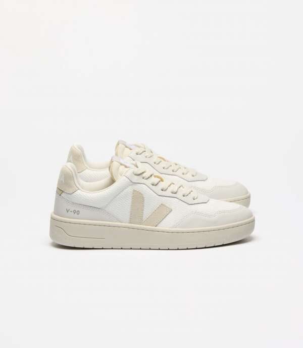 Veja V-90 Leather Mesh Sneakers Low Veja