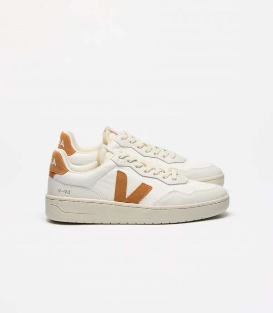 Veja V-90 Leather Mesh Sneakers Low Veja